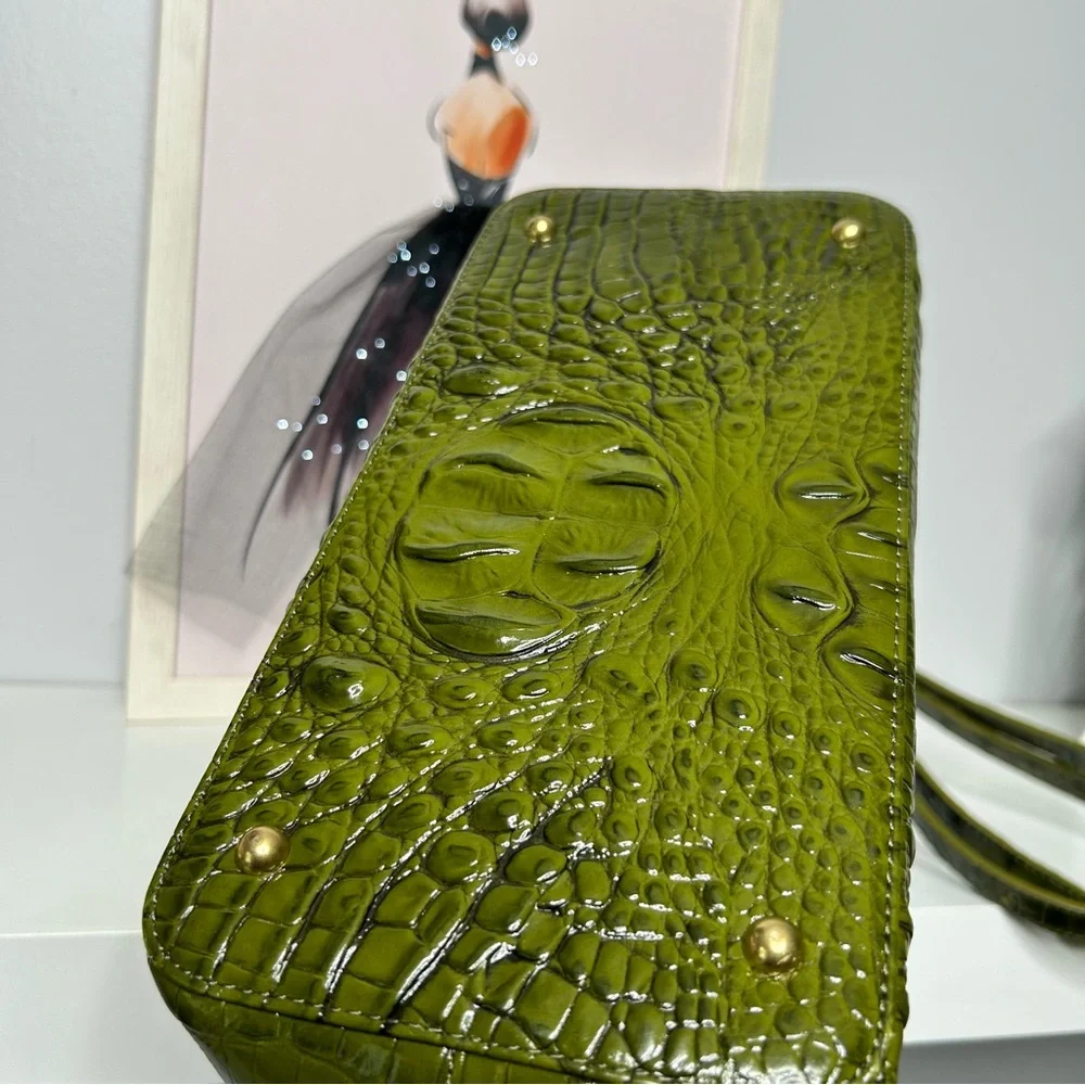 ❌SOLD❌Brahmin Small Harrison Chive Melbourne Hobo - Picture 8 of 14